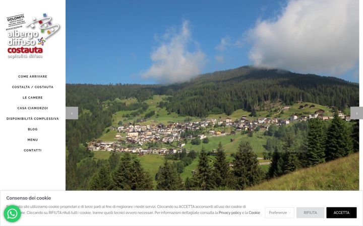 Screenshot von albergodiffusocostauta.it