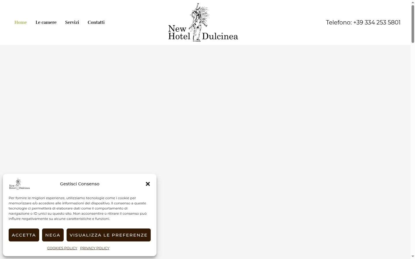 Screenshot van de toestemmingsbanner zoals getoond vóór enige interactie