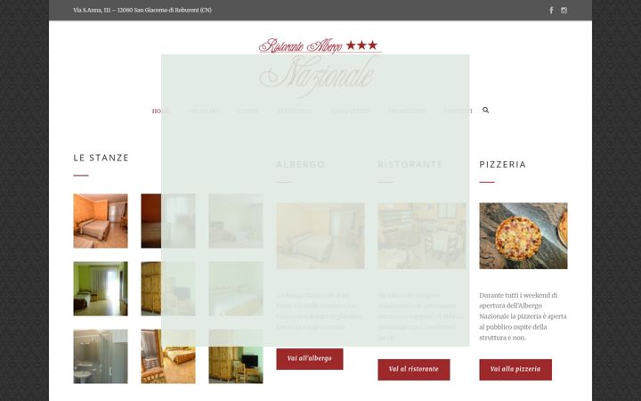 Screenshot of albergonazionale.cn.it