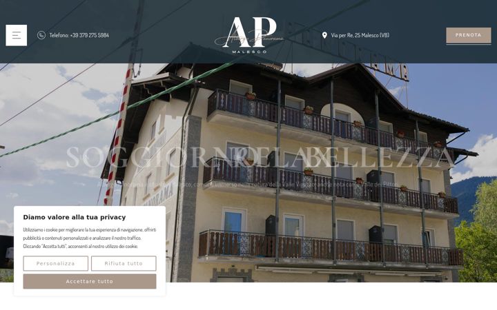 Screenshot of albergopanorama.eu
