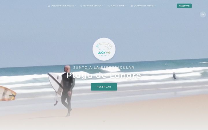 Screenshot of alberguecaminodelnorte.com