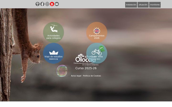 Screenshot of albergueolocau.com