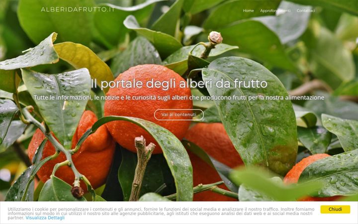 Screenshot of alberidafrutto.it