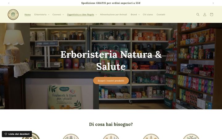 Screenshot of albero-dellavita.it