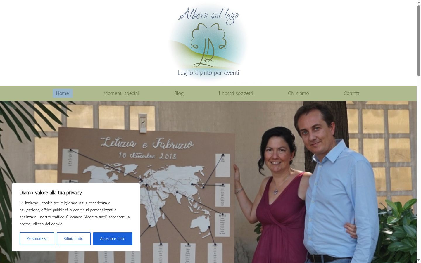 Screenshot tal-banner tal-kunsens muri qabel kwalunkwe interazzjoni