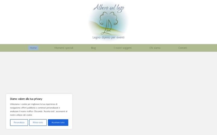 Screenshot of alberosullago.it