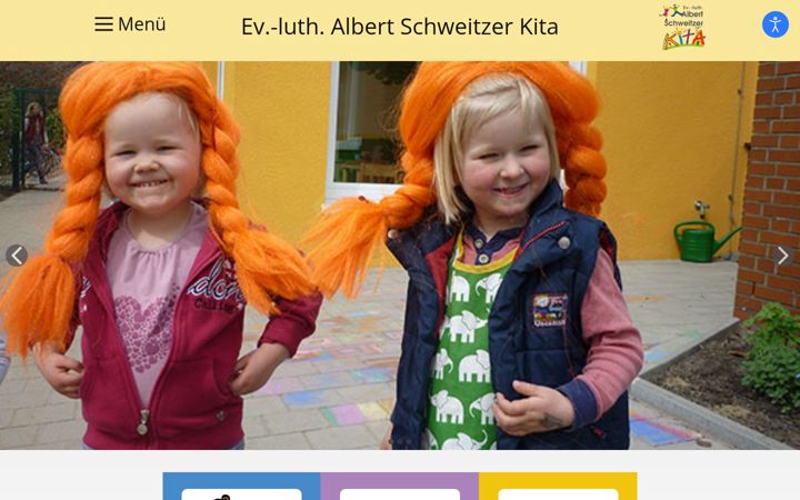 Screenshot of albert-schweitzer-kita.de