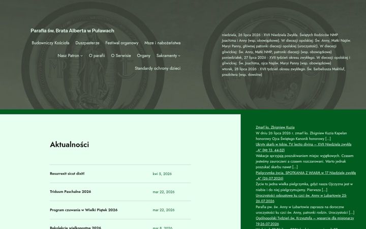 Screenshot of albert.pulawy.pl
