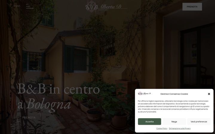 Screenshot of albertadbedandbreakfast.com