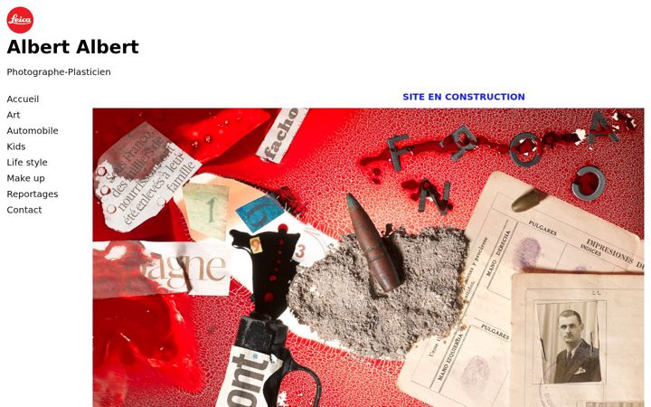 Screenshot of albertalbert.fr