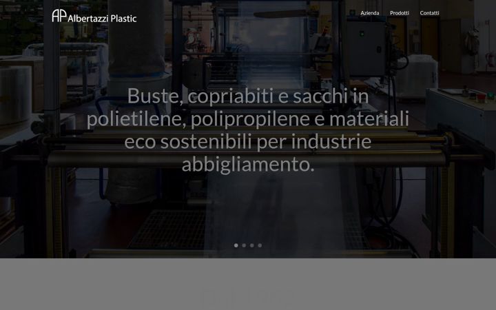 Screenshot of albertazzi-plastic.com