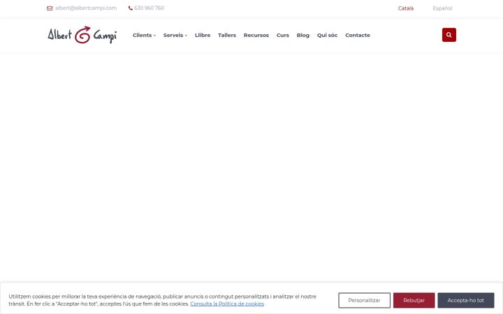 Screenshot of albertcampi.com