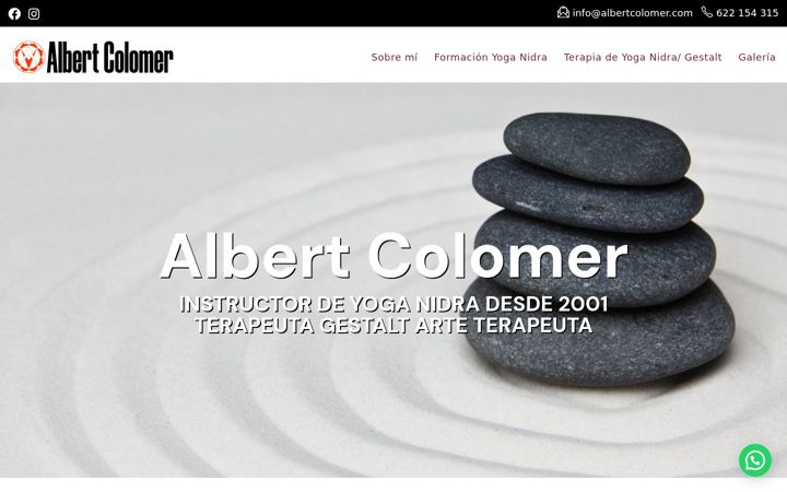 Screenshot of albertcolomer.com