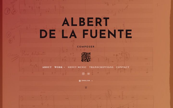 Screenshot of albertdelaf.com
