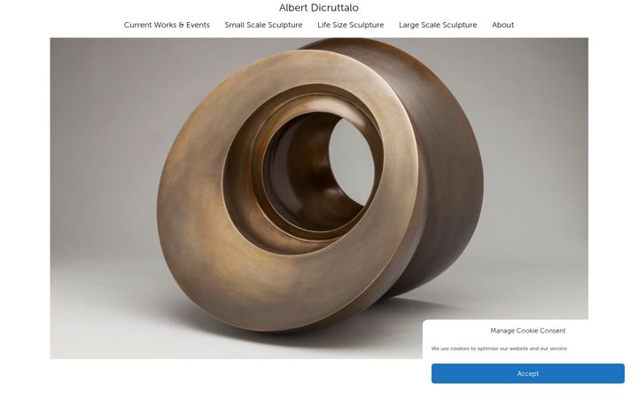 Screenshot of albertdicruttalo.com