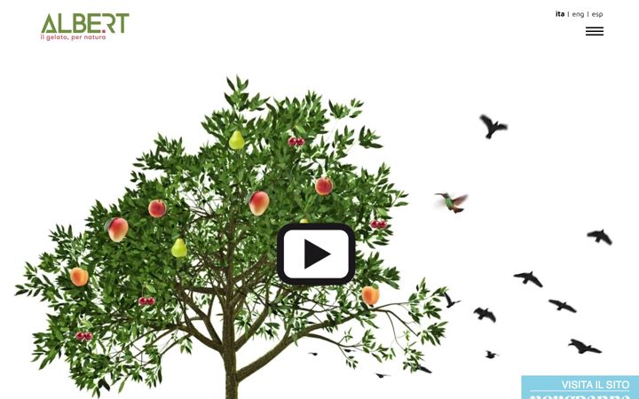 Screenshot of albertgelati.com
