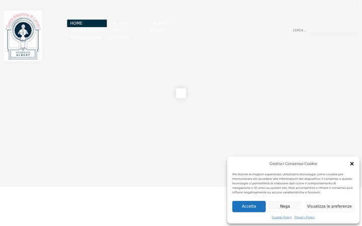 Screenshot of albertinedilanzo.org