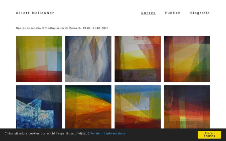 Screenshot of albertmellauner.it