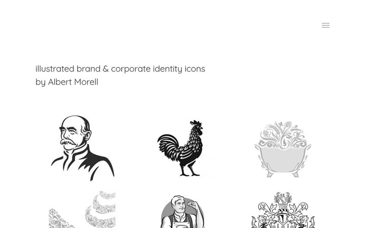 Screenshot of albertmorell.com
