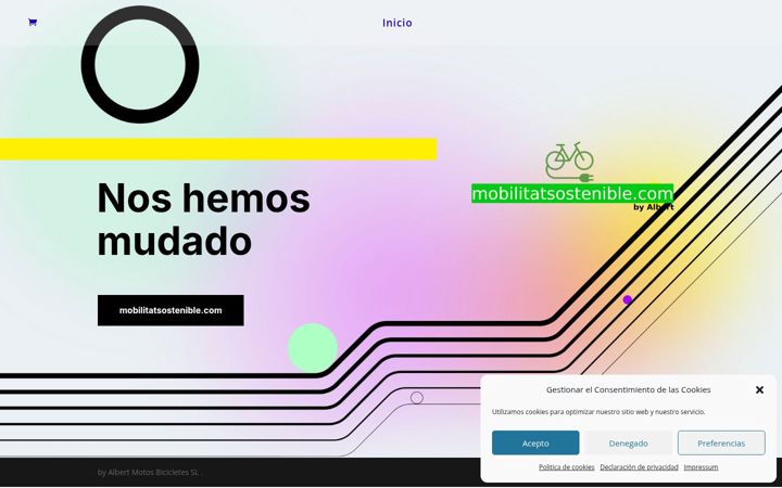 Screenshot of albertmotosbicis.com