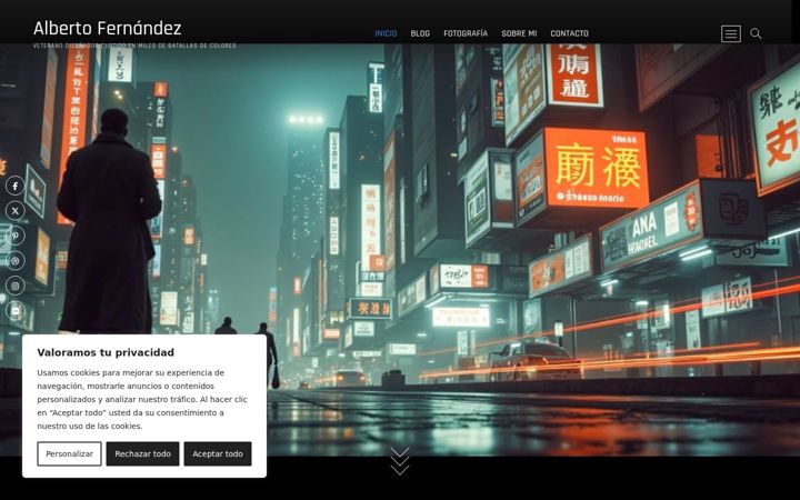Screenshot of alberto-fernandez.es