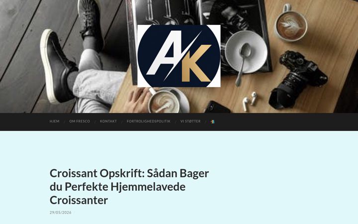 Screenshot of alberto-k.dk