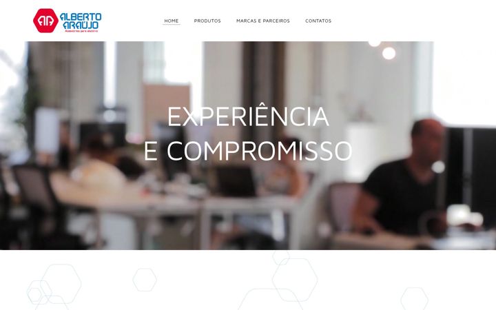 Screenshot of albertoaraujo.pt
