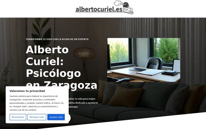 Screenshot of albertocuriel.es