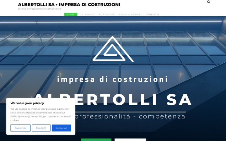 Screenshot of albertollisa.ch
