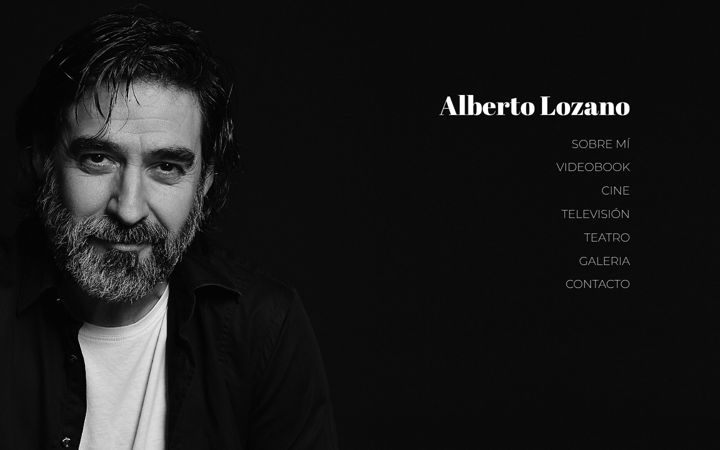 Screenshot του albertolozano.es