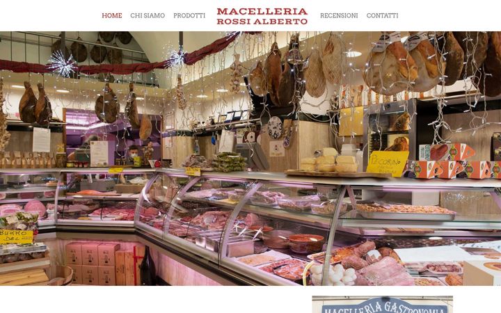 Screenshot of albertomacelleria.it