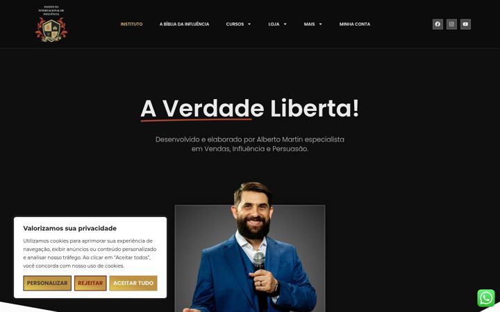 Screenshot του albertomartin.com.br
