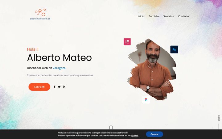 Screenshot του albertomateo.com.es