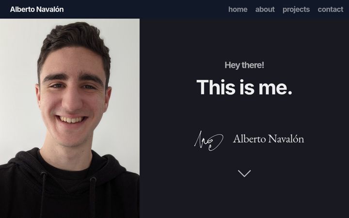 Screenshot of albertonl.com