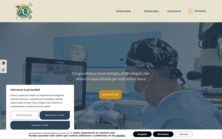 Posnetek zaslona albertoorella.com