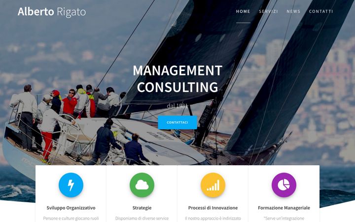 Captura de pantalla de albertorigato.com