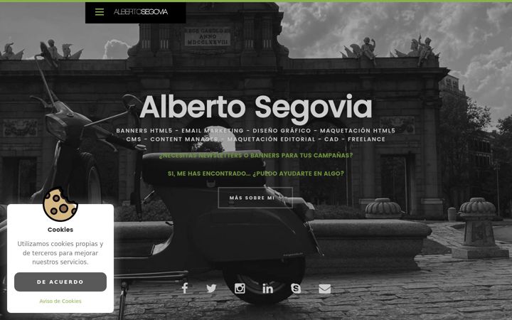 Képernyőkép: albertosegovia.es