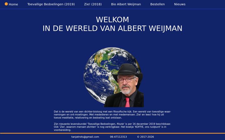 Screenshot of albertweijman.nl