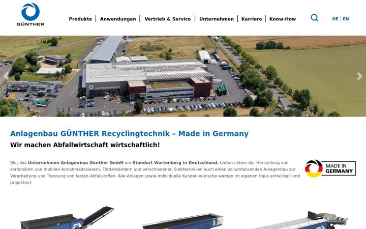 Screenshot of albg.eu