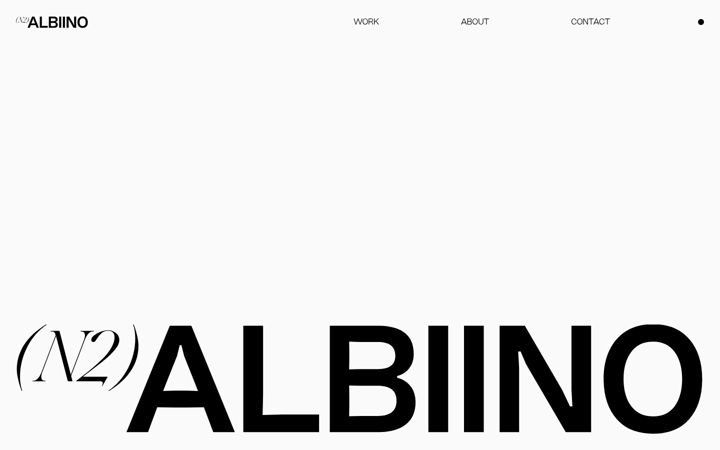 Screenshot of albiino.com
