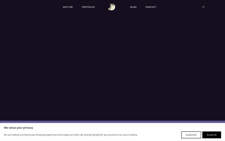 Screenshot of albinaskirkilas.com