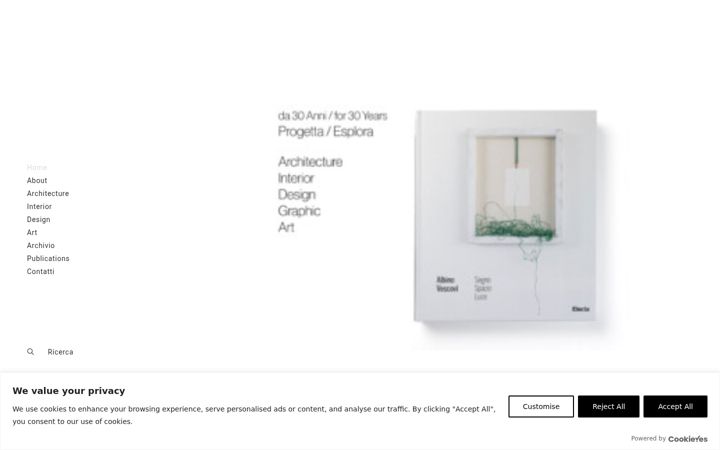Screenshot of albinovescovi.com