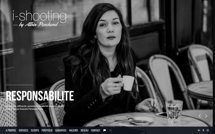 Screenshot of albinporcherel.com