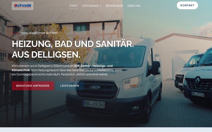 Captură de ecran a albinschade.de