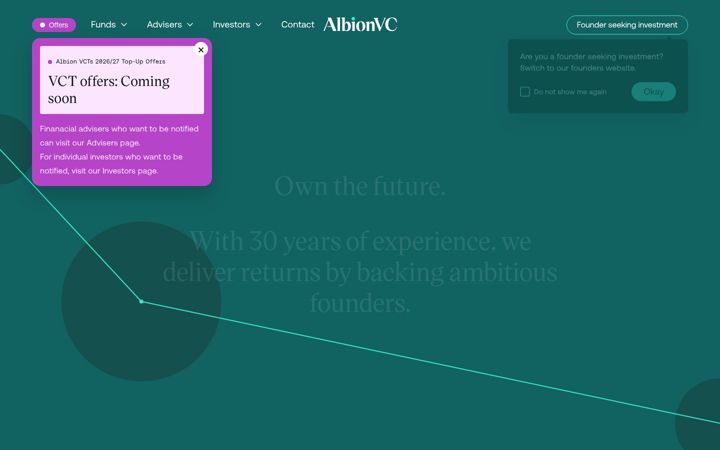 Screenshot of albion.capital