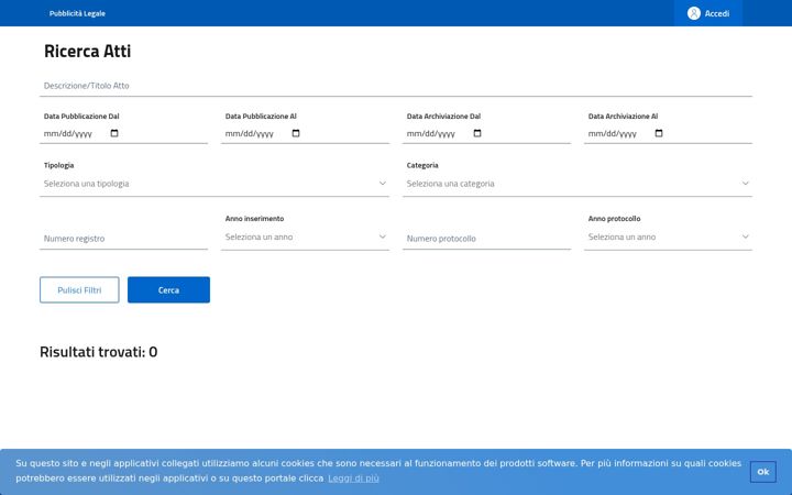 Screenshot of albipretorionline.com