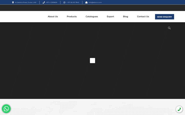 Screenshot of albirco.com