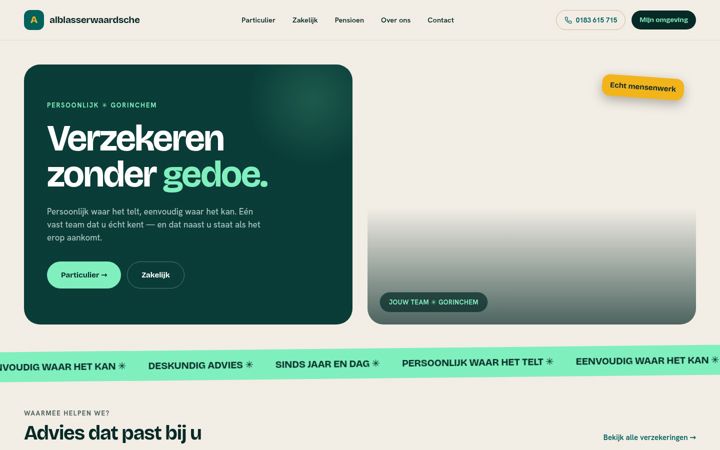 Screenshot of alblasserwaardsche.nl