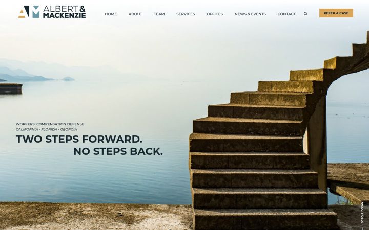 Screenshot of albmac.com