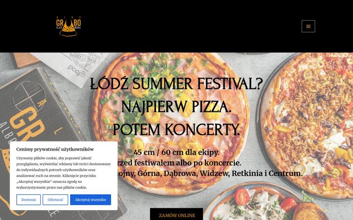 Screenshot of albogruboalbowcalelodz.pl